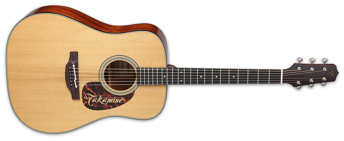 Takamine Thermal Top Acoustic Electric Guitar with Hard Case