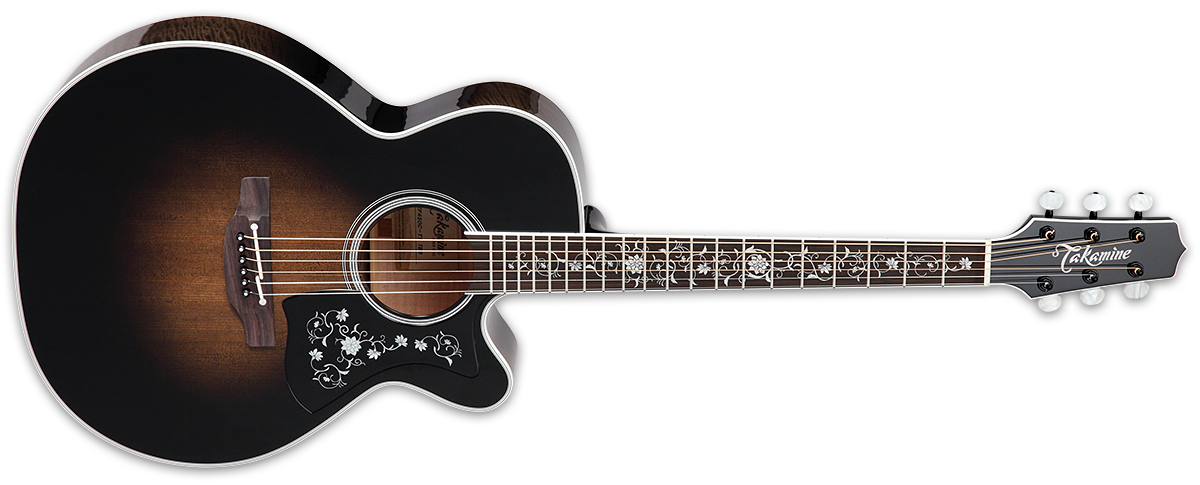 Takamine Guitar Acoustic EF450-TT-TBB GLOSS TRANS BLACKBURST