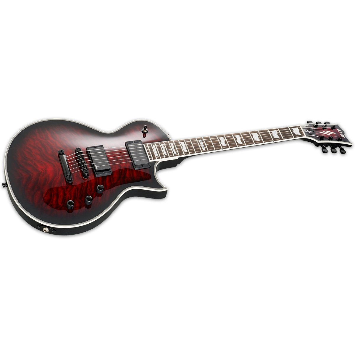 ESP EII Eclipse QM Electric Guitar See-Thru Black Cherry Sunburst EIIECQMSTBCSB