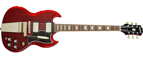 Epiphone Inspired by Gibson – Original Collection Epi 1961 SG Standard w/ Maestro – Vintage Cherry EISS61MVCNH