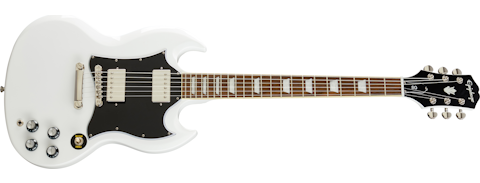 Epiphone Inspired by Gibson – Original Collection Epi SG Standard – Alpine White  EISSBAWNH