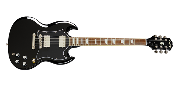 Epiphone Inspired by Gibson – Original Collection Epi SG Standard – Ebony EISSBEBNH