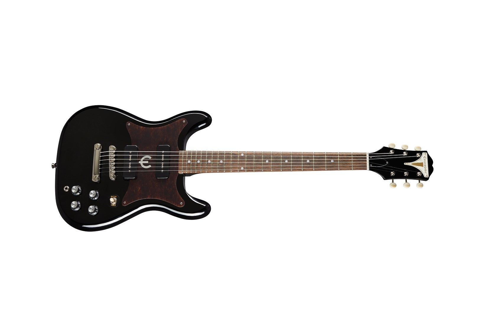 Epiphone Original Collection Royals Series Wilshire P-90 Ebony EOWLEBN