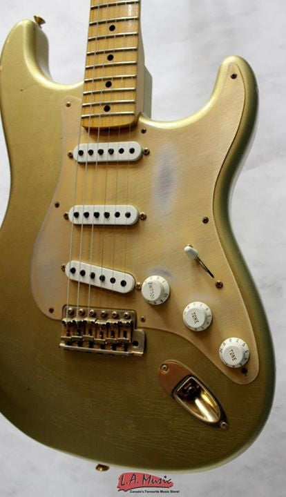 Fender Custom Shop 1956 Relic Stratocaster 56 HLE Gold Special Run Limited 1500602898 - L.A. Music - Canada's Favourite Music Store!