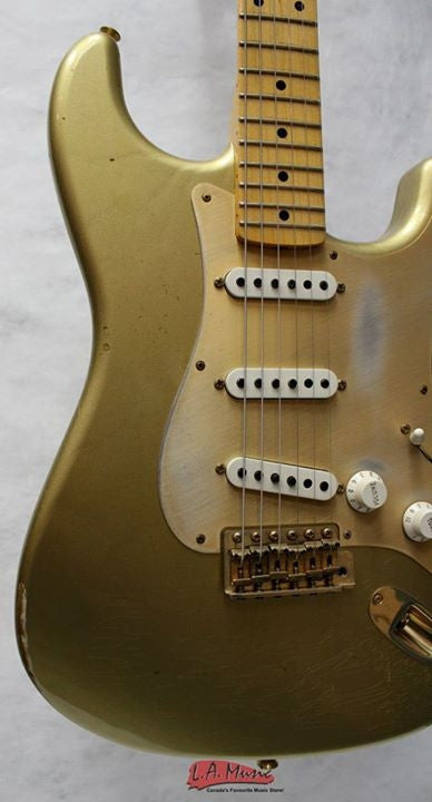 Fender Custom Shop 1956 Relic Stratocaster 56 HLE Gold Special Run Limited 1500602898 - L.A. Music - Canada's Favourite Music Store!