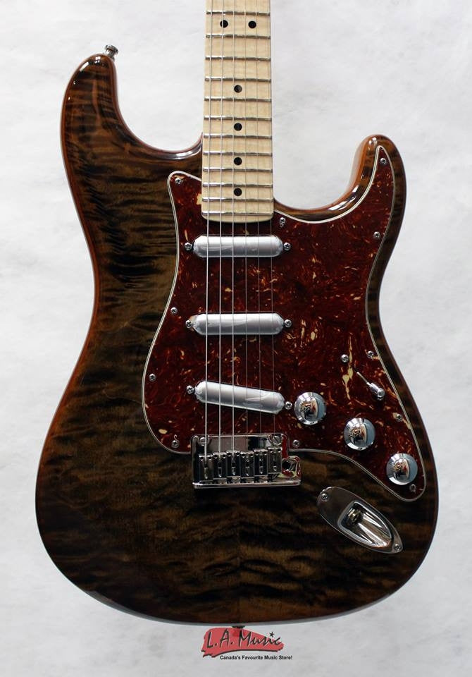 Fender Custom Shop Quilt Maple Top Artisan Stratocaster, Maple Fingerboard, Tigereye 1510132152 - L.A. Music - Canada's Favourite Music Store!