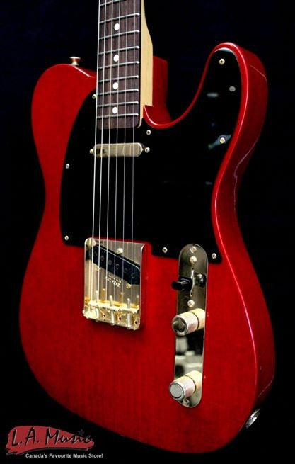 Fender Custom Shop #346 Master Built Yuriy Shishkov Feather Light Telecaster Closet Classic Crimson Trans 9216007160 - L.A. Music - Canada's Favourite Music Store!