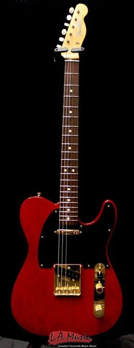 Fender Custom Shop #346 Master Built Yuriy Shishkov Feather Light Telecaster Closet Classic Crimson Trans 9216007160 - L.A. Music - Canada's Favourite Music Store!