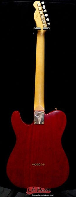 Fender Custom Shop #346 Master Built Yuriy Shishkov Feather Light Telecaster Closet Classic Crimson Trans 9216007160 - L.A. Music - Canada's Favourite Music Store!