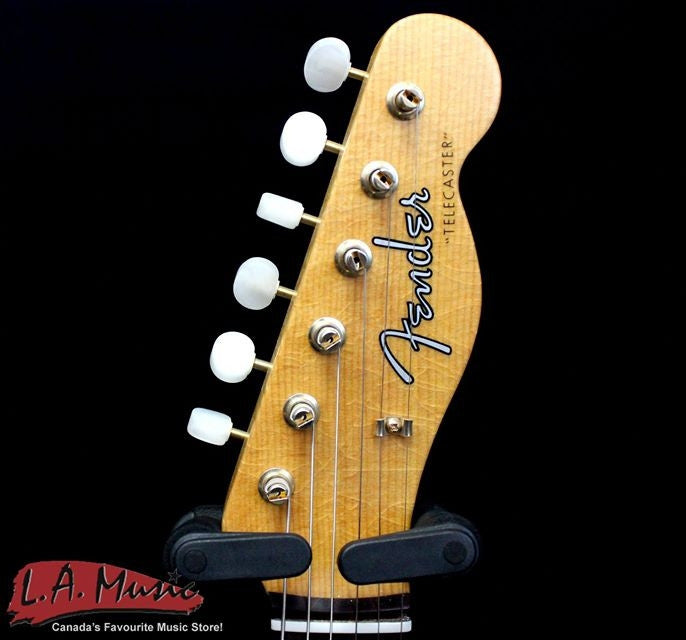 Fender Custom Shop #346 Master Built Yuriy Shishkov Feather Light Telecaster Closet Classic Crimson Trans 9216007160 - L.A. Music - Canada's Favourite Music Store!