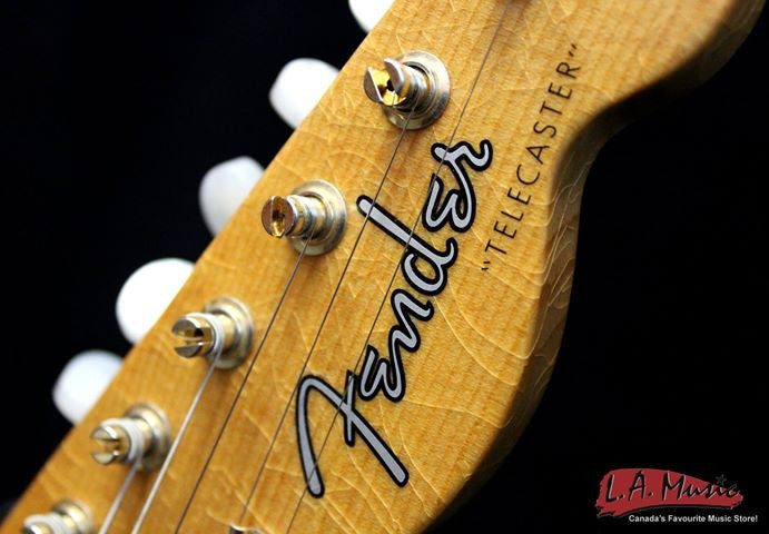 Fender Custom Shop #346 Master Built Yuriy Shishkov Feather Light Telecaster Closet Classic Crimson Trans 9216007160 - L.A. Music - Canada's Favourite Music Store!