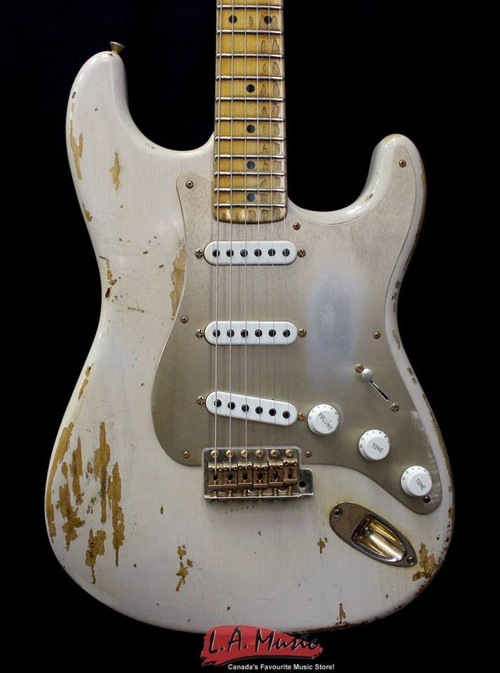 Fender Custom Shop 2014 Limited Edition Golden '50s 1954 Stratocaster Dirty White Blonde 9235400801 - L.A. Music - Canada's Favourite Music Store!