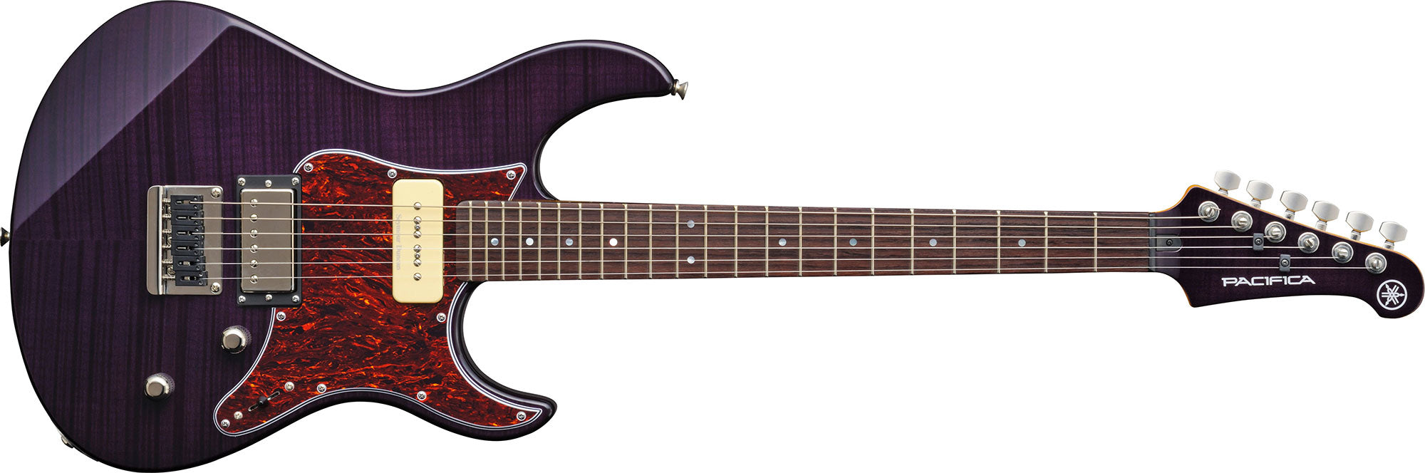 Yamaha PAC611HFM-TLP Pacifica Electric Guitar Trans Purple