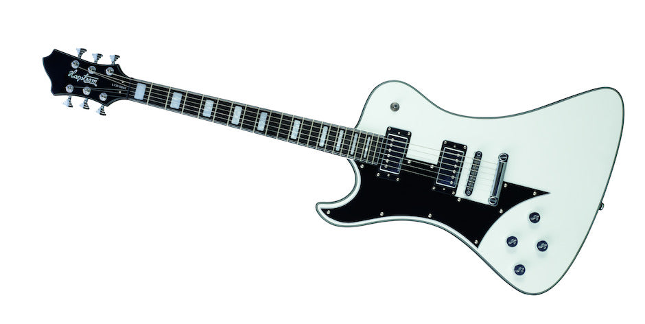 Hagstrom Fantomen Ghost Signature Left Handed 6-String Electric Guitar White FANT-L-WHT