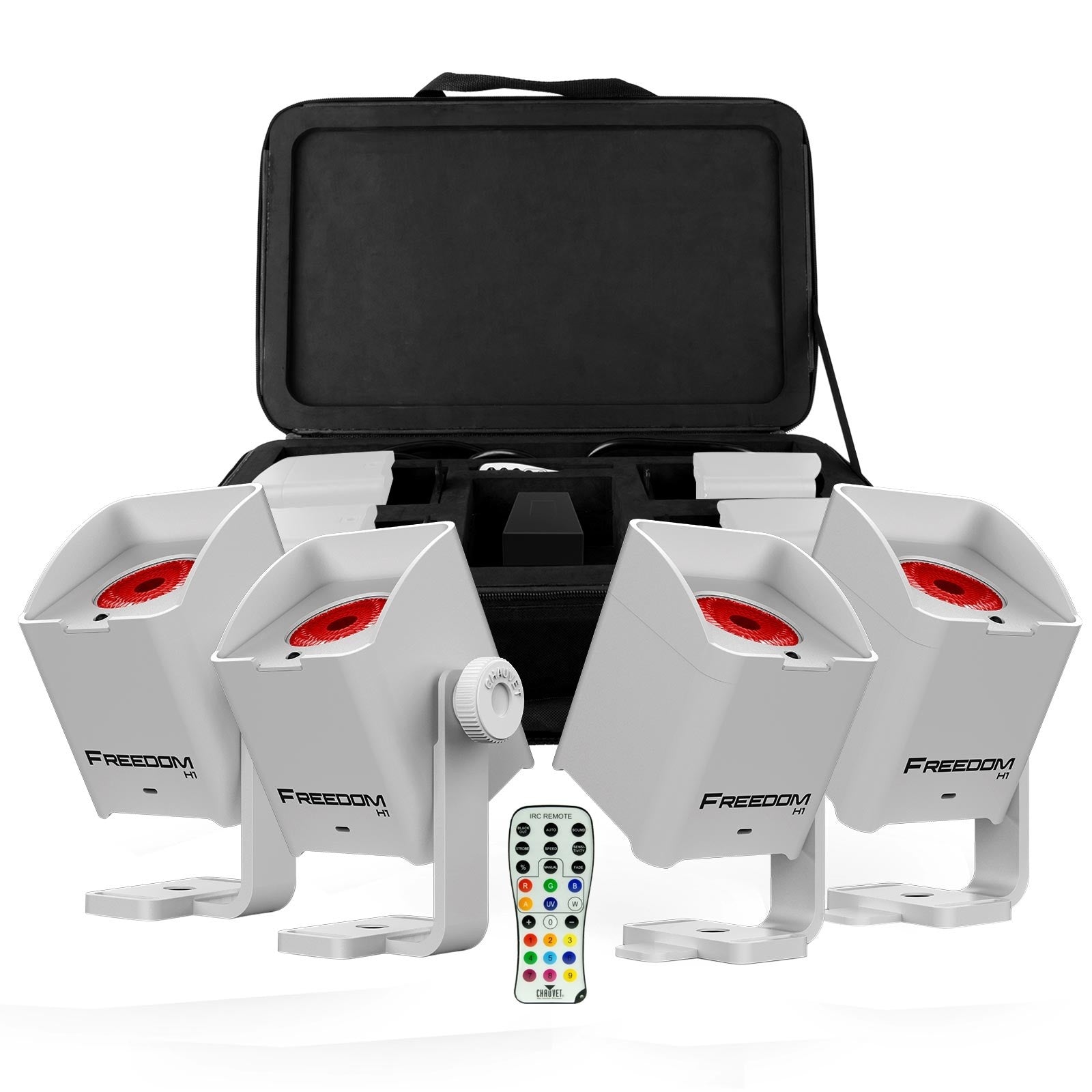 Chauvet DJ Freedom H1 Battery Lighting Package (4-Pack) - White FREEDOM-H1X4-WHT
