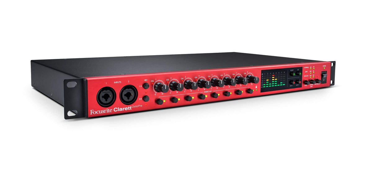 配信機器・PA機器・レコーディング機器 FOCUSRITE / Clarett+ OctoPre Focusrite-Clarett-