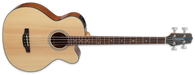 Takamine G Series Acoustic Electric Bass Guitar, Venetian Cutaway Natural GB30CE-NAT