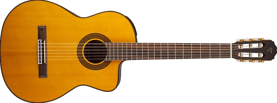 Takamine G Series Acoustic-Electric Classical Cutaway Guitar Natural GC5CE-NAT