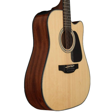 Takamine Dreadnought 12 String Cutaway Acoustic-Electric Guitar Item GD30CE-12NAT