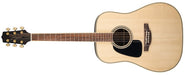 Takamine Acoustic Guitar Left-Handed Dreadnought, Natural GD51LH-NAT