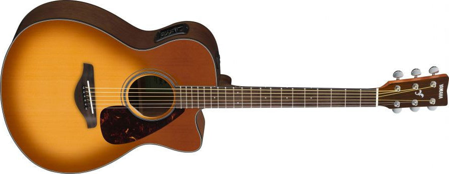 Yamaha Acoustic Electric Guitar FSX800CSDB SAND BURST