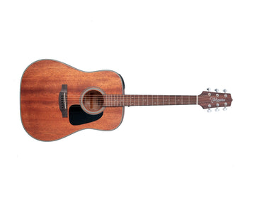 Takamine Dreadnought Acoustic Mahogany Body Acoustic / Electric Guitar, Natural Satin GLD11E-NS