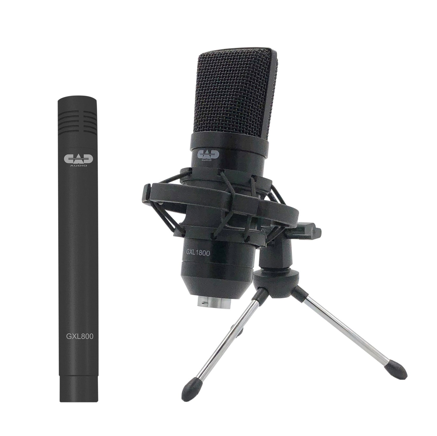 CAD Studio Pack - Side Address Studio Condenser Mic & Small Diaphragm Condenser Mic GXL1800SP