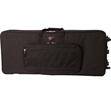 Gator GK 61 61 note lightweight Keyboard Case with wheels - L.A. Music - Canada's Favourite Music Store!