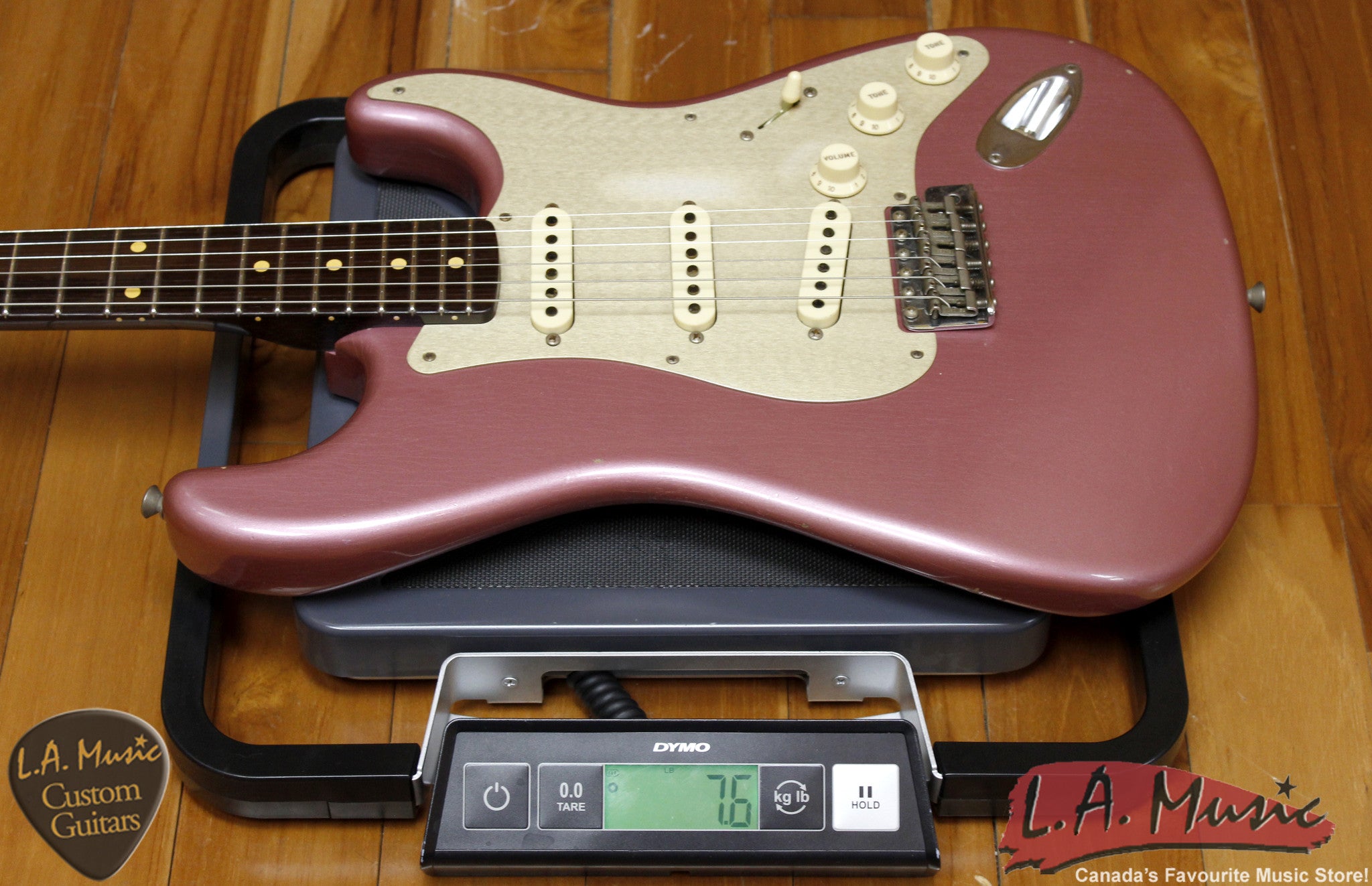 Fender Custom Shop Limited Edition 1950's Stratocaster Rosewood Neck Journeyman Burgandy Mist Metallic 9235500866 - L.A. Music - Canada's Favourite Music Store!