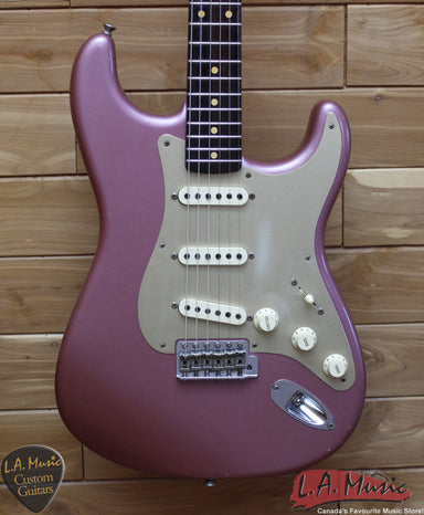 Fender Custom Shop Limited Edition 1950's Stratocaster Rosewood Neck Journeyman Burgandy Mist Metallic 9235500866 - L.A. Music - Canada's Favourite Music Store!