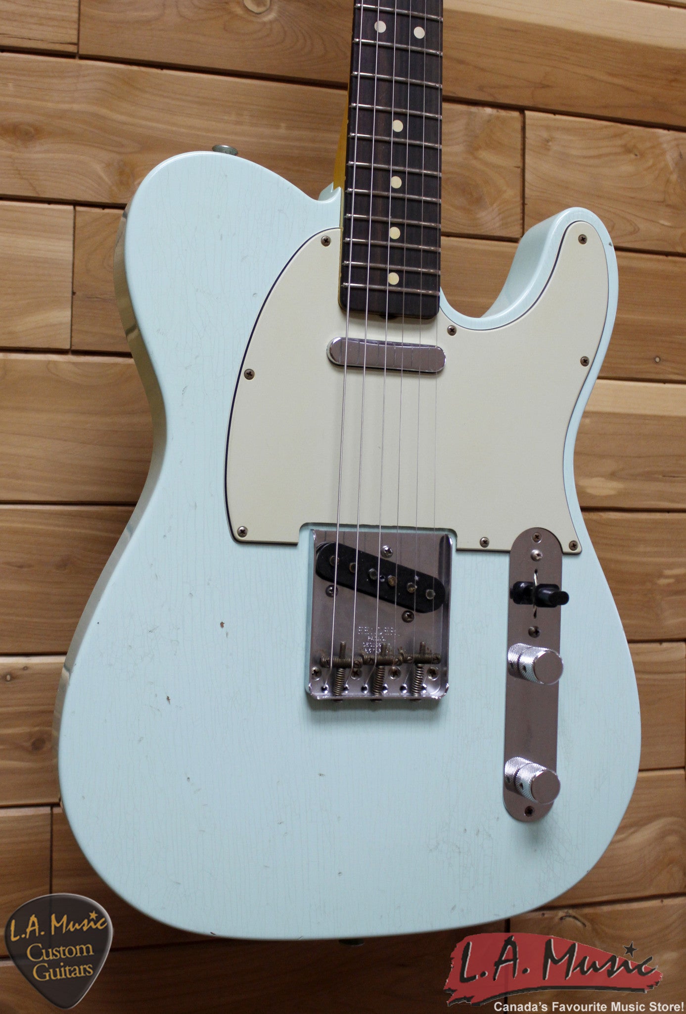 Fender Custom Shop 1963 Telecaster Journeyman Relic Surf Green,9230300857 - L.A. Music - Canada's Favourite Music Store!