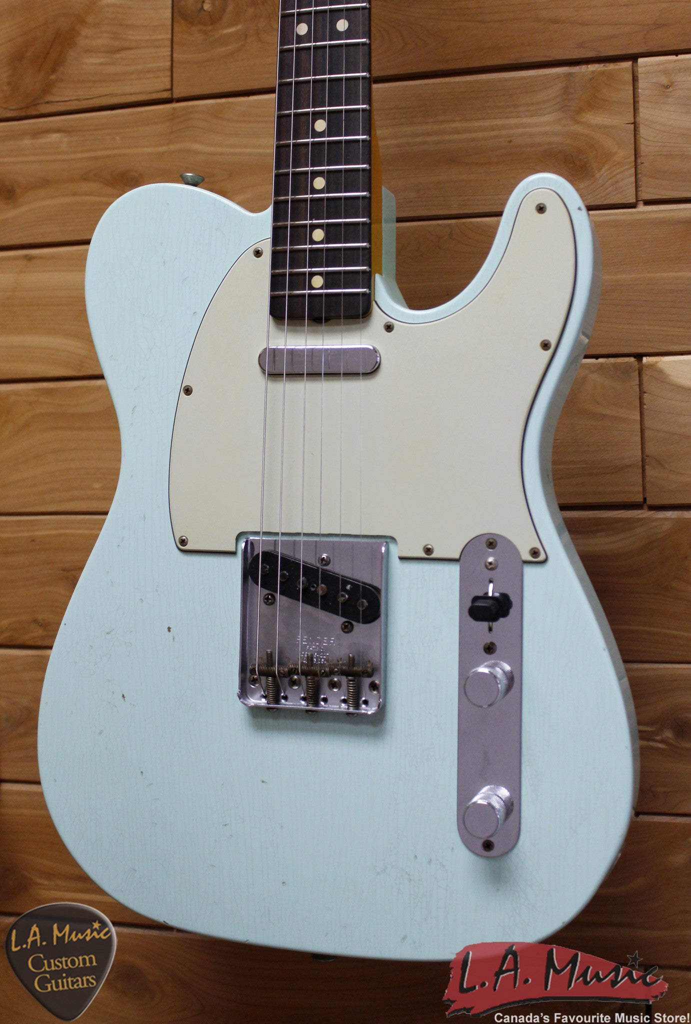 Fender Custom Shop 1963 Telecaster Journeyman Relic Surf Green,9230300857 - L.A. Music - Canada's Favourite Music Store!