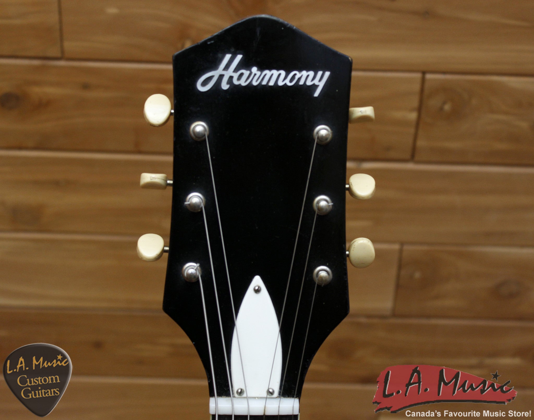 Harmony Hollow Body Electric Guitar with Case - Used - L.A. Music - Canada's Favourite Music Store!