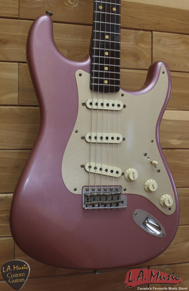 Fender Custom Shop Limited Edition 1950's Stratocaster Rosewood Neck Journeyman Burgandy Mist Metallic 9235500866 - L.A. Music - Canada's Favourite Music Store!