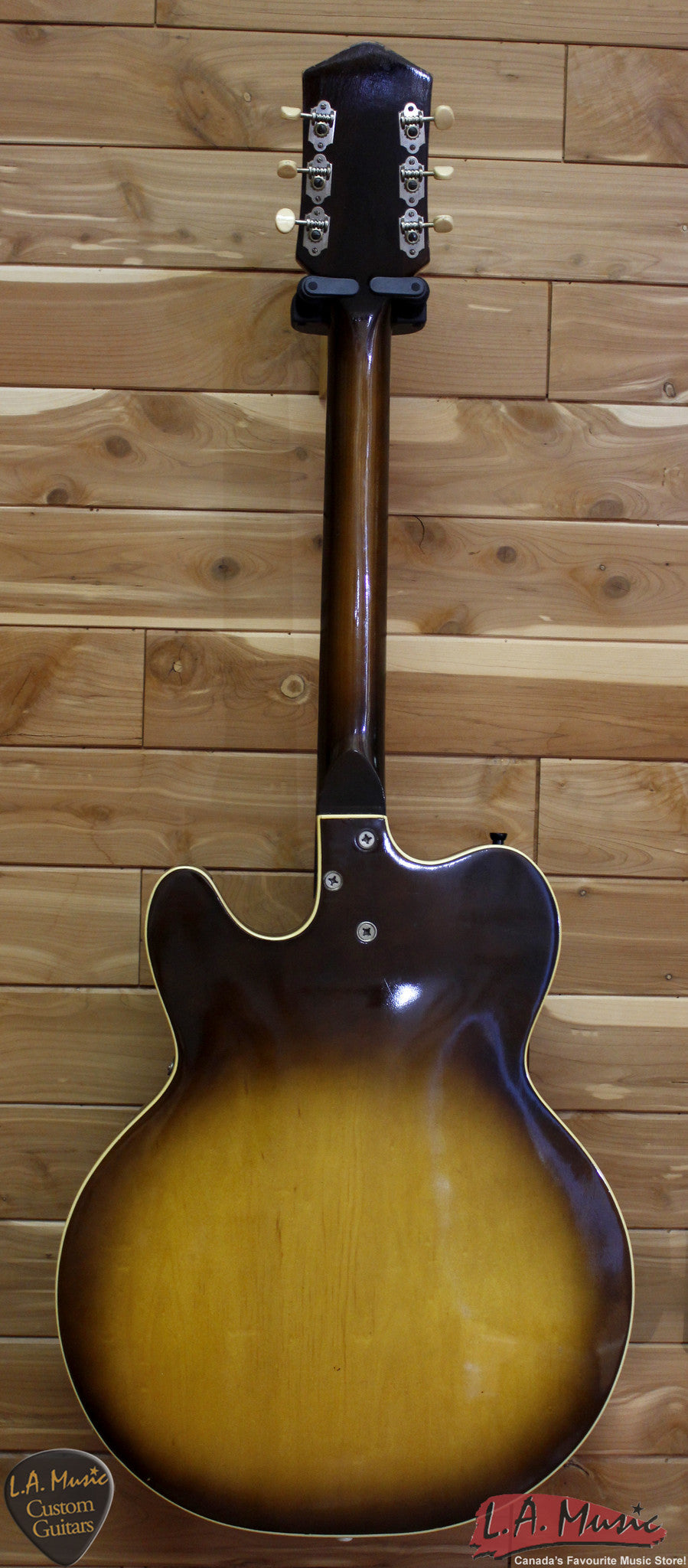 Harmony Hollow Body Electric Guitar with Case - Used - L.A. Music - Canada's Favourite Music Store!