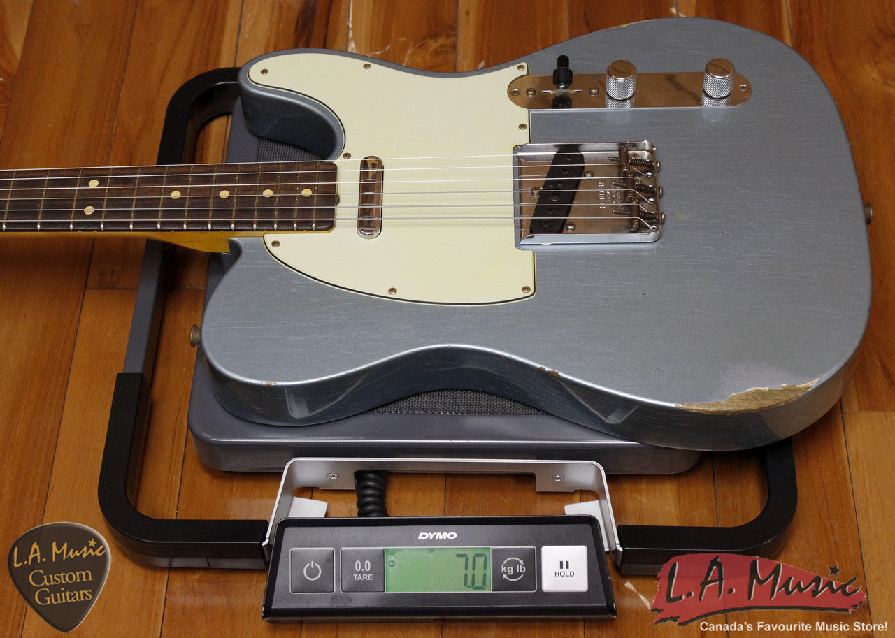Fender Custom Shop 1963 Telecaster Relic Blue Ice Metallic - 1550630883 - Serial Number - R83901 - L.A. Music - Canada's Favourite Music Store!