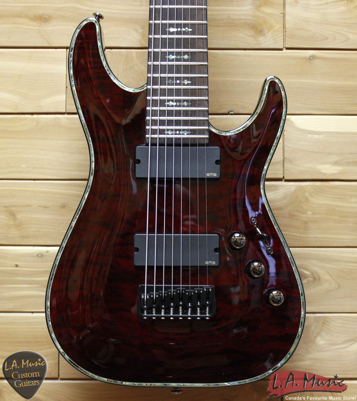 美品】SCHECTER AD-C-8-HR シェクター 8弦ギター - メルカリ