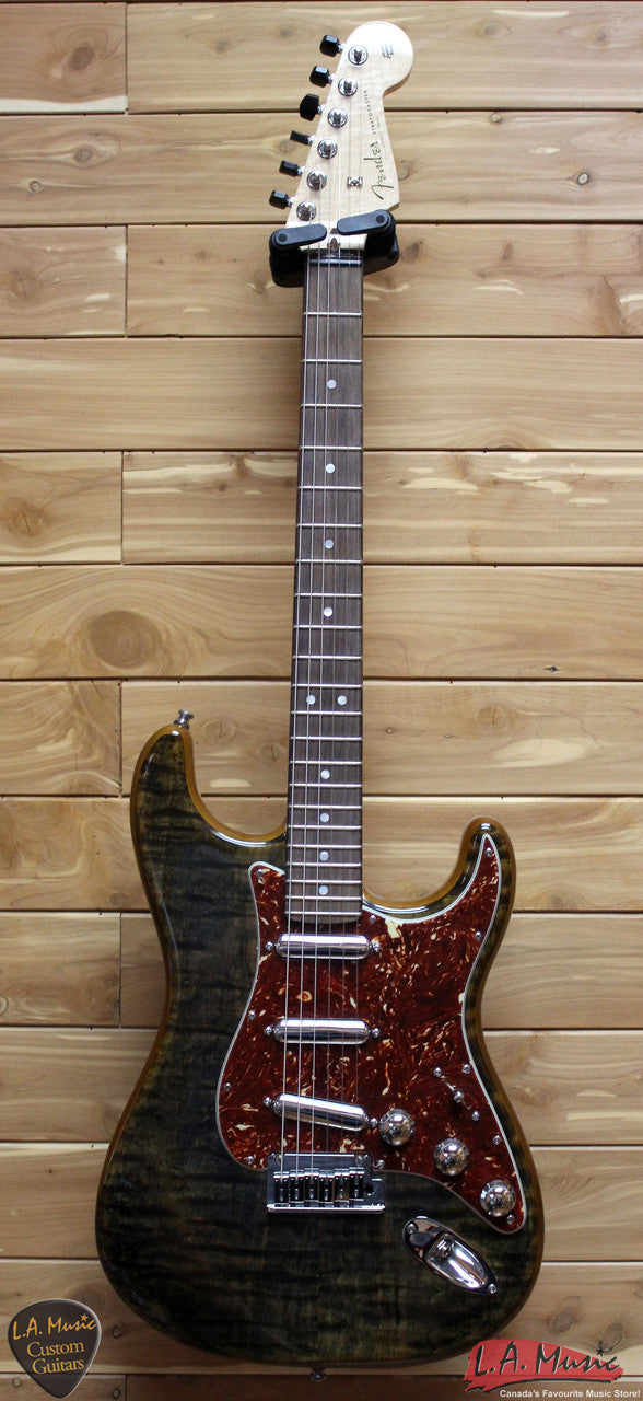 Fender Custom Shop Spalted Maple Top Artisan Stratocaster'', Rosewood Fingerboard, Buckeye Finish 1510110151 - L.A. Music - Canada's Favourite Music Store!
