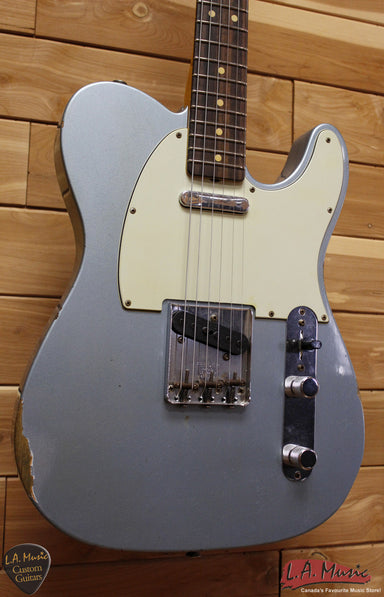 Fender Custom Shop 1963 Telecaster Relic Blue Ice Metallic - 1550630883 - Serial Number - R83901 - L.A. Music - Canada's Favourite Music Store!