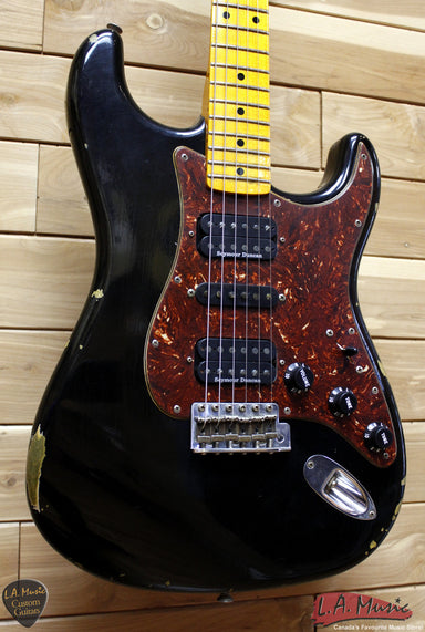 Fender Custom Shop Custom Strat REL HSH MN - AG BLK 9231006863 - L.A. Music - Canada's Favourite Music Store!