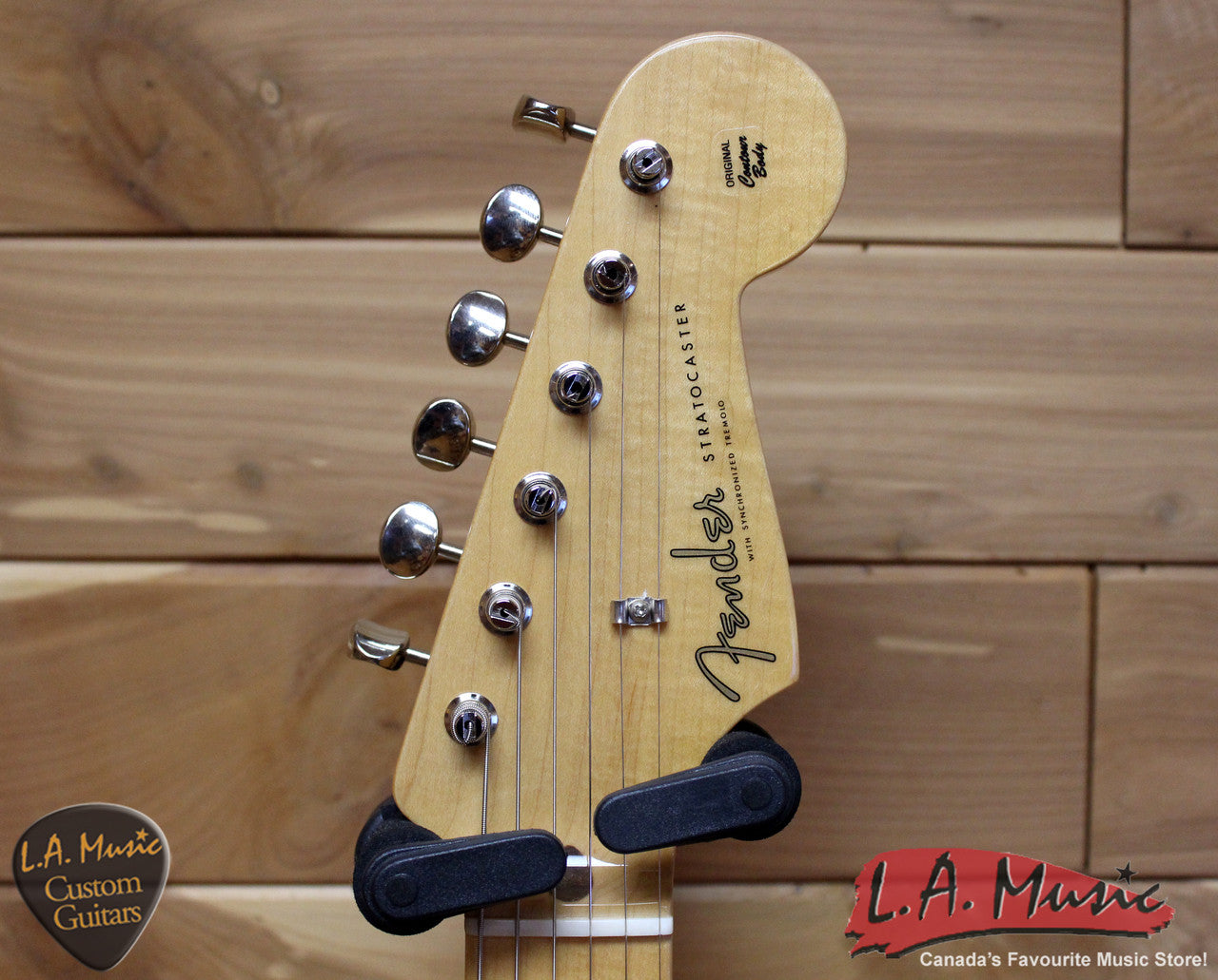 Fender Custom Shop 57 Stratocaster NOS Lace Sensor Black 9238001611 - L.A. Music - Canada's Favourite Music Store!