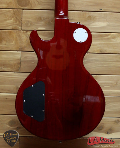 DBZ Bolero Guitar Flame Top Amber Cherry Sunburst Made in China - L.A. Music - Canada's Favourite Music Store!