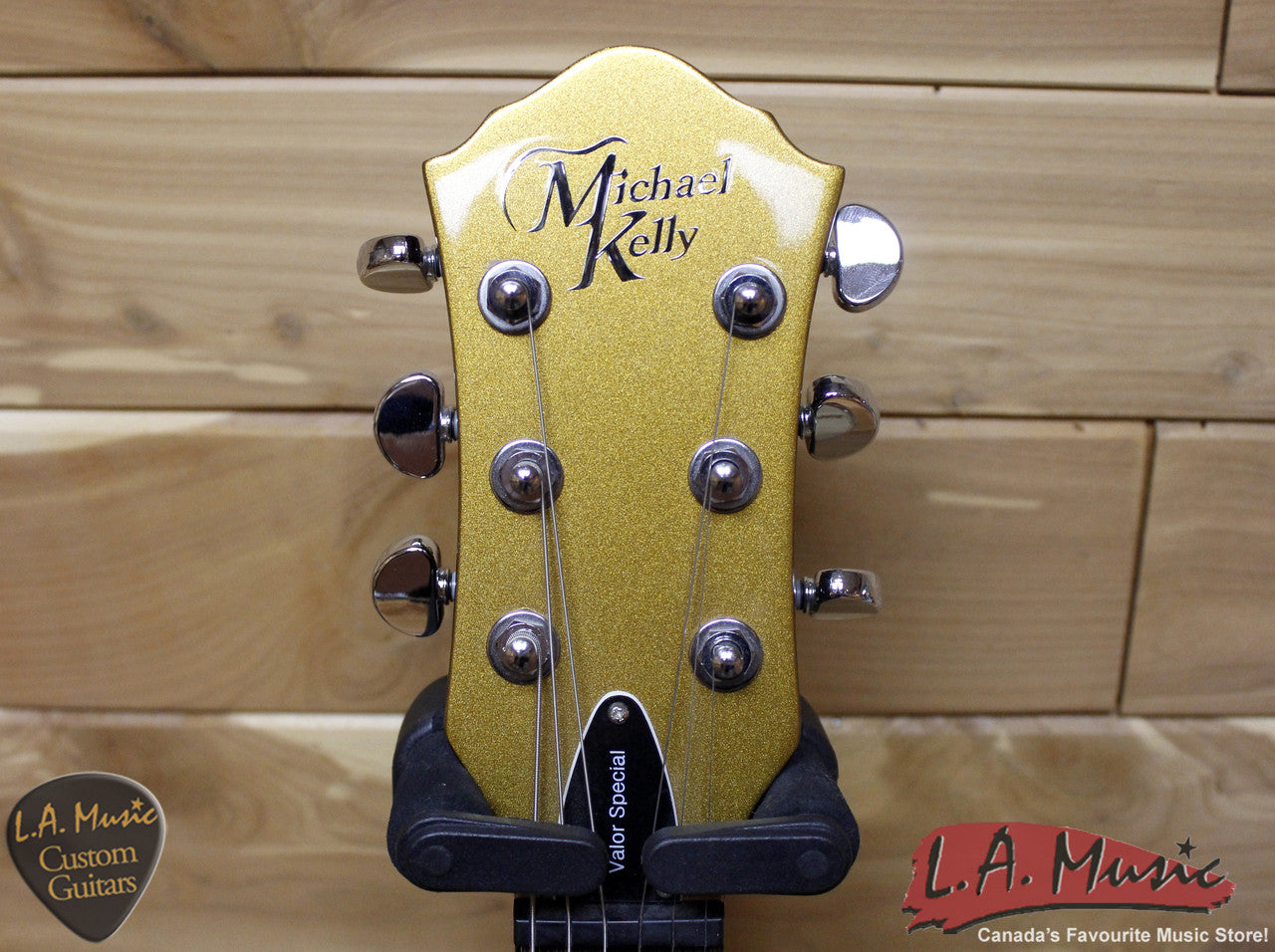 Michael Kelly Valor Special Gold Top Electric Guitar - L.A. Music - Canada's Favourite Music Store!