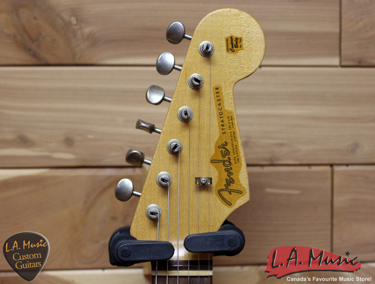 Fender Custom Shop 1963 Custom Relic Stratocaster Faded Black 9230456806 - L.A. Music - Canada's Favourite Music Store!