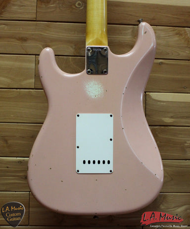 Fender Custom Shop '63 Stratocaster - Faded Shell Pink 9239991856 - L.A. Music - Canada's Favourite Music Store!