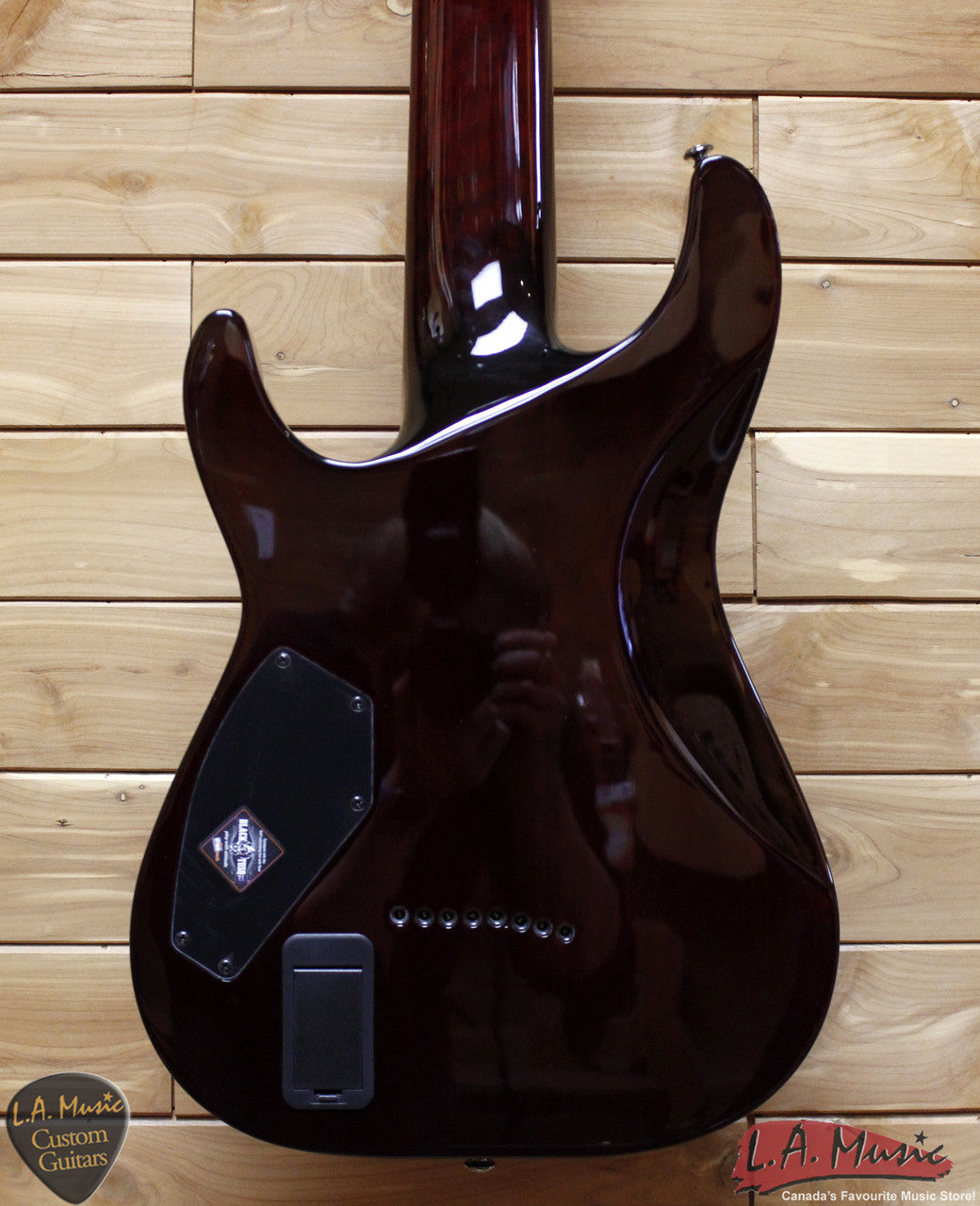 Schecter Hellraiser Series C-8-HR-BCH Black Cherry 8 Str Guitar with EMG 808 Pickups