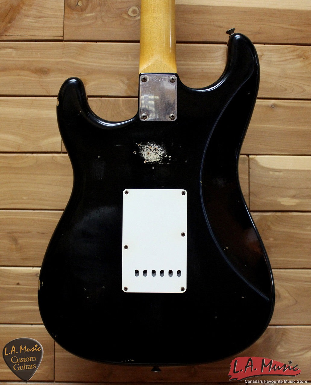 Fender Custom Shop 1963 Custom Relic Stratocaster Faded Black 9230456806 - L.A. Music - Canada's Favourite Music Store!