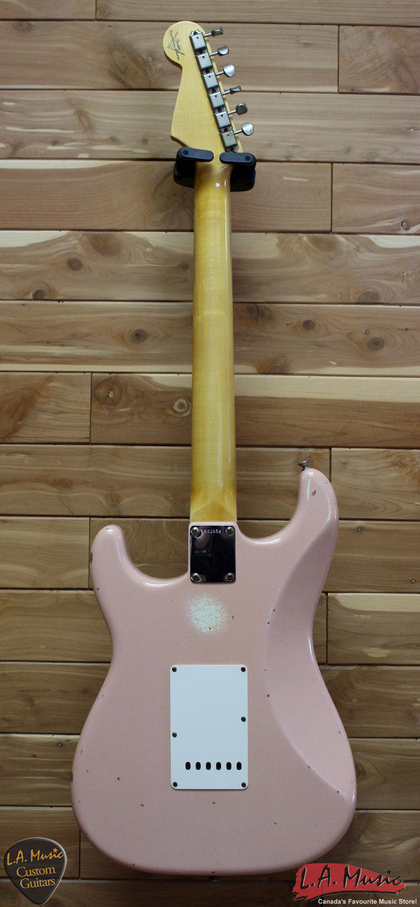 Fender Custom Shop '63 Stratocaster - Faded Shell Pink 9239991856 - L.A. Music - Canada's Favourite Music Store!