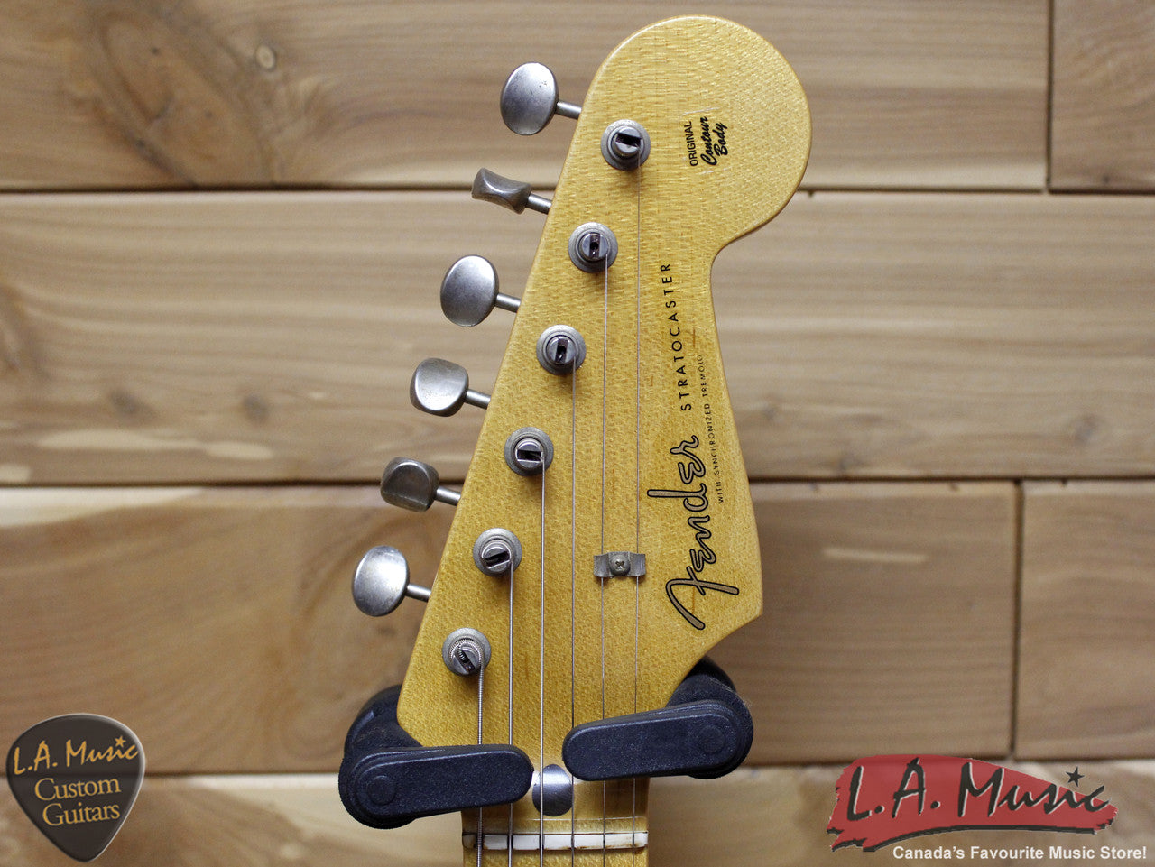 Fender Custom Shop 1957 Stratocaster Journeyman Relic Maple Neck 2-Tone Sunburst - 9230010803 - Serial Number - R83397 - L.A. Music - Canada's Favourite Music Store!