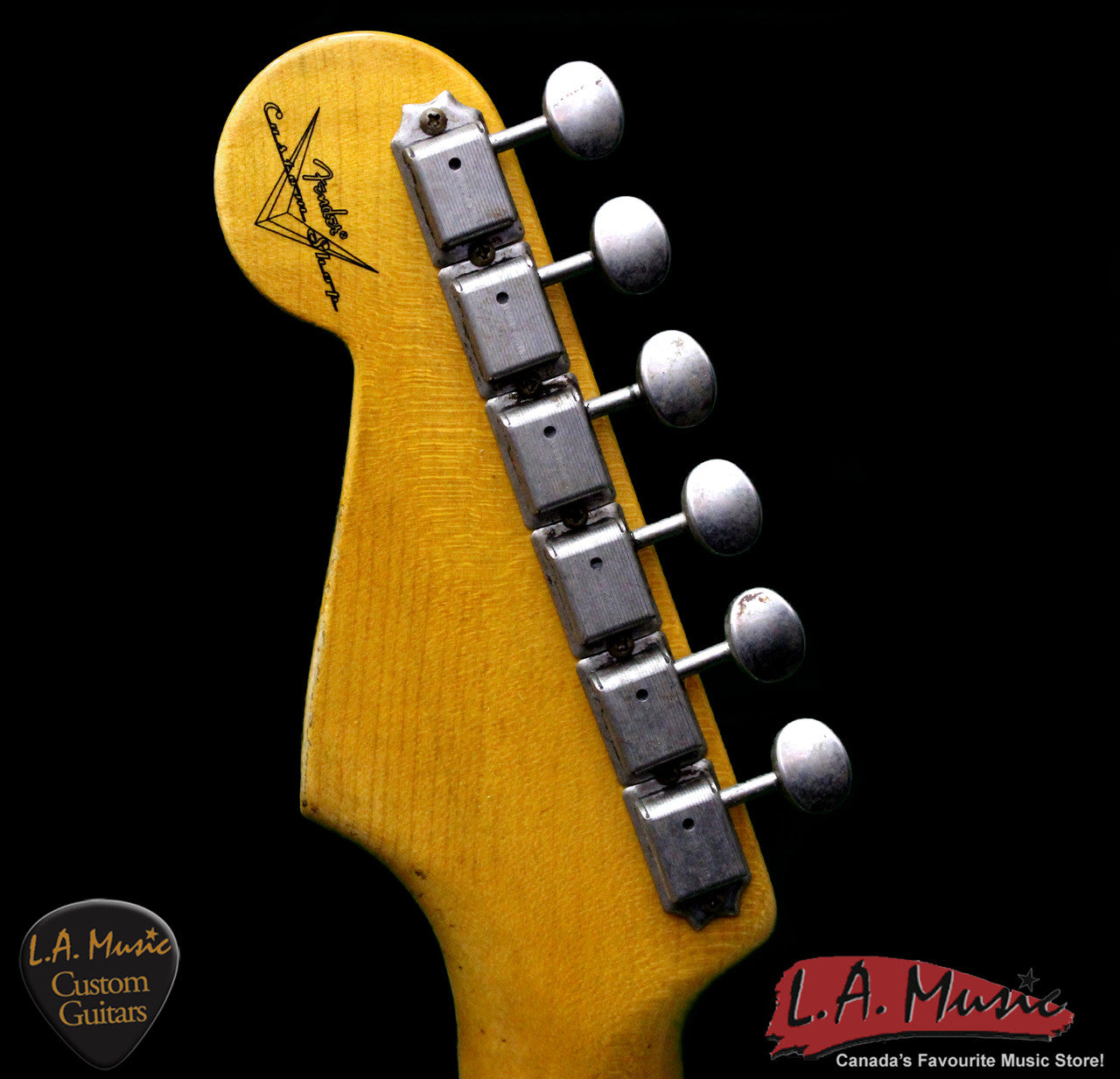Fender Custom Shop 1954 Heavy Relic Stratocaster Sliver Sparkle 9230054817 - Serial Number - XN2518 - L.A. Music - Canada's Favourite Music Store!